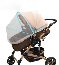 Zipper type fly protection accessories children&#39;s crib summer mesh carriage full cover mosquito net baby stroller trolley