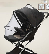 Zipper type fly protection accessories children&#39;s crib summer mesh carriage full cover mosquito net baby stroller trolley